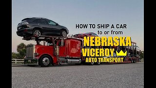 How to Ship a Car to or from Nebraska