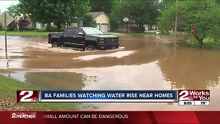 BA families watching water rise near homes