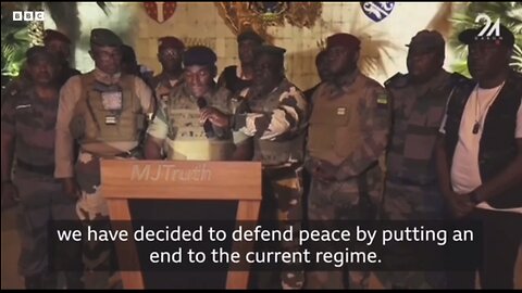 Gabon African Coup, that’s 9 coups in Africa in 3 years…bye bye France and the CIA