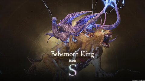 FINAL FANTASY XVI S Rank Hunt Behemoth King (PS5)