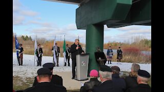 Official Opening of the Juno Beach Memorial Bridge
