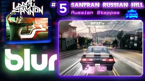 Blur: Loose Cannon #5 - SanFran Russian Hill (no commentary) Xbox 360