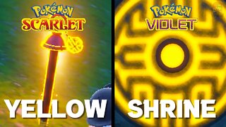 Pokemon Scarlet & Violet - All Yellow Stakes & Shrine Location (Chien-Pao Legendary)