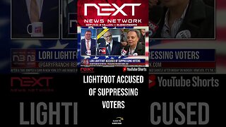 Lori Lightfoot Accused Of Suppressing Voters #shorts