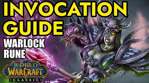 Warlock Rune of Invocation Guide Wow Classic SoD