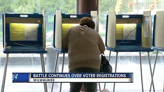 Battle continues over voter registrations