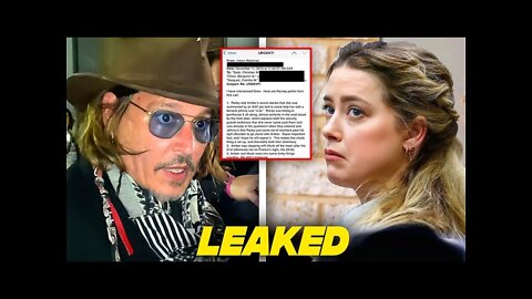 Leaked Email Reveals Amber Heard's Masterplan To Frame Johnny Depp