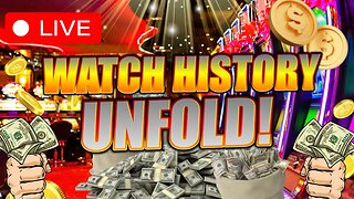 TONIGHT WE MAKE SLOT HISTORY LIVE! 🔴 CAN WE WIN THE LARGEST JACKPOT EVER ON YOUTUBE?