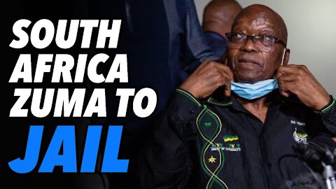 South Africa former President Zuma, 15 months in jail