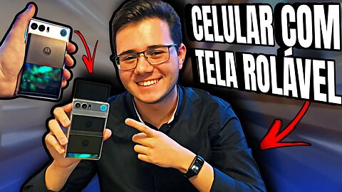 MOTOROLA RIZR VOLTOU? CELULAR DE 5 POLEGADAS QUE CRESCE PARA 6.5 POLEGADAS!!!