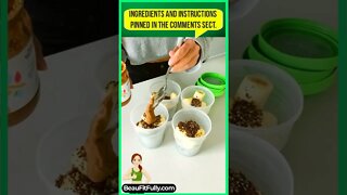 Healthy Weight Loss Smoothie Meal Prep For Busy Mornings #tiktok #weightloss #drink #ytshort #shorts