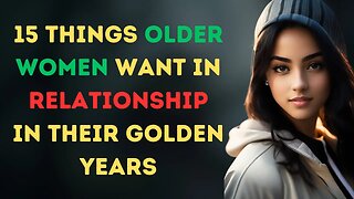 Psychology facts about older women in their golden years