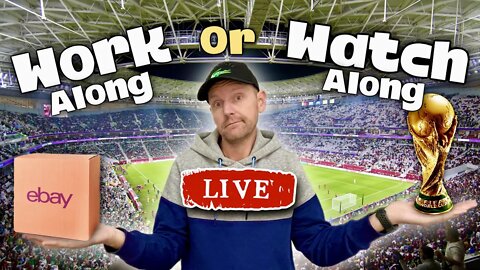 Work Along or Watch Along LIVE! | World Cup 2022 | Opening Game Qatar vs Equador