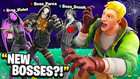 I Pretended To Be Fortnitemares Bosses! - Fortnite