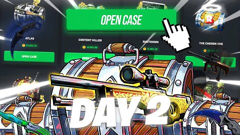 my daily cases almost paid $6.000 for FREE on CSGOROLL!!