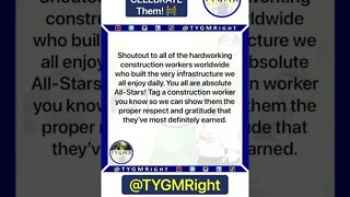 Let’s CELEBRATE Hardworking Construction Workers! (151) | Relationship and Dating Videos #Shorts