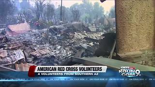 The Red Cross Southern AZ chapter sends 4 volunteers to Carr Fire