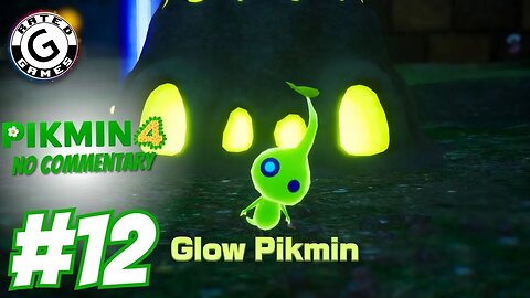Pikmin 4 No Commentary - Part 12 - Sun-Speckled Terrace Night Expedition and Glow Pikmin