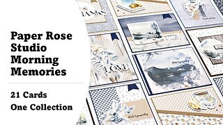 Paper Rose Studio | Morning Memories | 21 Cards 1 Collection