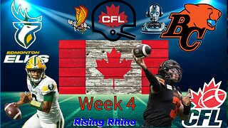 Edmonton Elks Vs B.C Lions Week 4 with AI Co-host LIVE REACTION and Play by Play