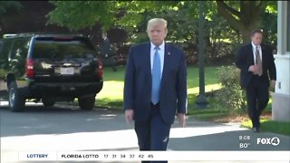 President Trump starts week long campaign