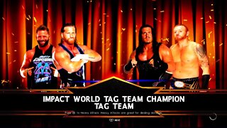 Impact Wrestling Over Drive Heath & Rhino vs The Major Players for the Impact World Tag Team Titles