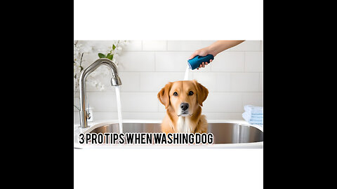 3_Pro_Tips_When_Washing_Your_Dog🐕‍🦺❤️