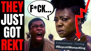 The Woman King Gets DESTROYED For Ridiculous LIES After Woke Hollywood Box Office DISASTER