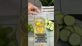 Homemade Debloating Water for Quick Result | How to get rid of water bloating fast #shorts