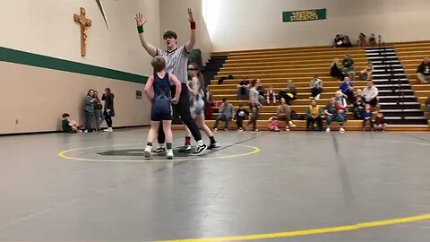 Addison gets a tech fall: Lincoln Pius Thunderbolts @WrestlingWithCharacter