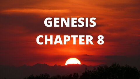 Genesis Chapter 8 "Noah’s Deliverance"