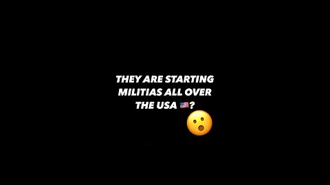 Militias everywhere 🤔 in USA