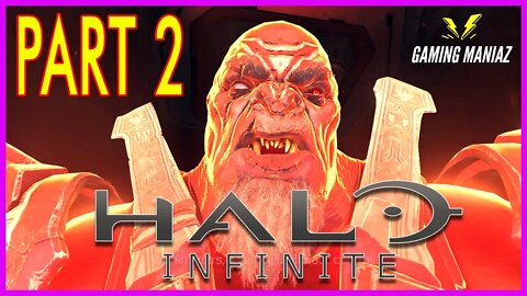 HALO INFINITE GAMEPLAY PART 2 - No Commentary #halo #gamingmaniaz