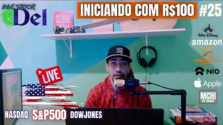 #25 BOLSAS E CRIPTOS BITCOIN OMEÇANDO C/ R$100 AÇÕES INTERNACIONAIS + HK50 | US100 | US30 | SP500