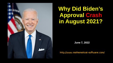 Why Did Biden's Approval Crash in August 2021