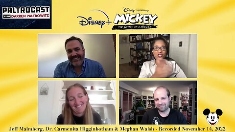 Jeff Malmberg, Dr. Carmenita Higginbotham & Meghan Walsh On Disney+'s "Mickey: The Story Of A Mouse"