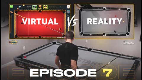 VIRTUAL VS REAL - 8-BALL POOL TRICKSHOTS - Ep 7!!!