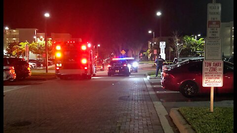 One person is dead and another injured after a shooting at an apartment complex near downtown West Palm Beach.