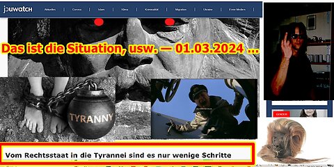 Das ist die Situation, usw. — 01.03.2024 …