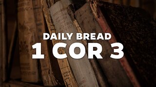Daily Bread: 1 Cor 3