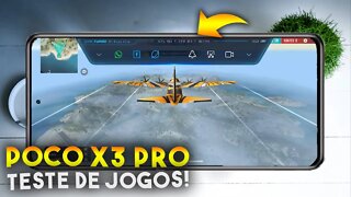 Poco X3 PRO - Teste de JOGOS! COD Mobile, Asphalt 9 e Free Fire será que roda liso?