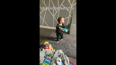 My daughter loves to share her toys