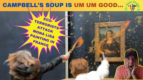 Unbelievable Stunt: Soup Attack on Mona Lisa Shocks Louvre Museum