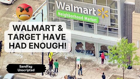 Walmart And Target Leave Major Cities They Have Had Enough Of The Smash and Grab! Thieves Roam Free