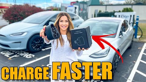 Teslas NEW CCS Adapter Blew Me Away | Charges EVEN Faster