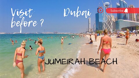 Dubai, Jumeirah Beach Residence (JBR) 🇦🇪 [ 4K ] Walking Tour
