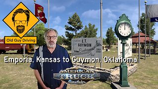 Emporia, Kansas to Guymon, Oklahoma in American Truck Simulator