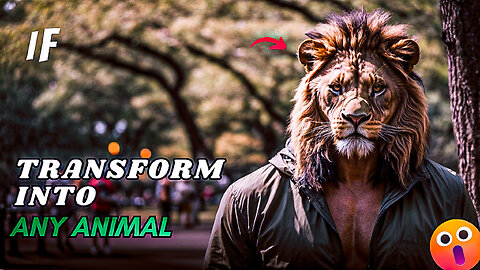 Imagine if we could transform into any animal