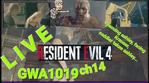 GwA1019's Live RE4 remake!Ch14 Facing Krauser! #re4remake #residentevil4remake #leonskennedy