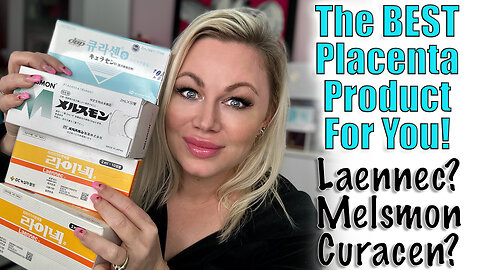 The Best Placenta Product for you! Laennec,Melsmon, Curacen | Code Jessica10 saves you Money $$$